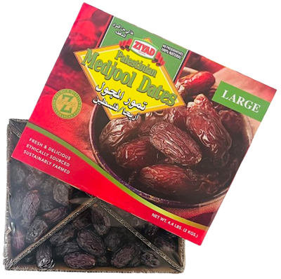 DRIED DATES MEDJOOL LARGE 1/4.4LB ZIYAD NA0398F