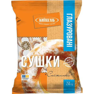 SUSHKA SNOWFLAKE 16/250GR KYIV HLIB N6908