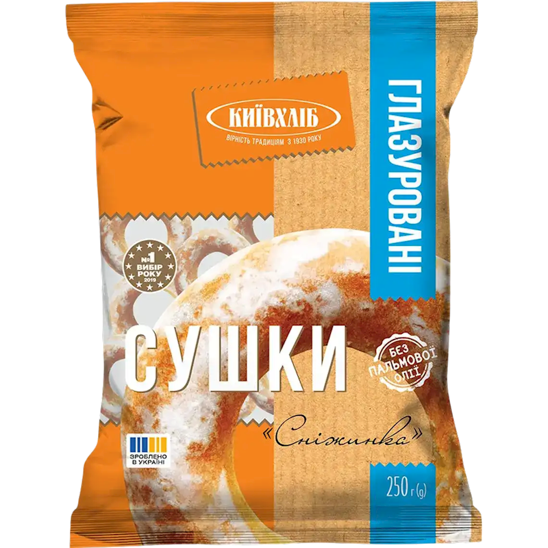 SUSHKA SNOWFLAKE 16/250GR KYIV HLIB N6908