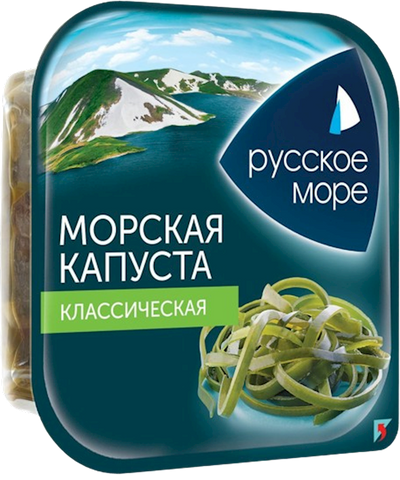 SALAD SEAWEED CLASSIC 12/200GR RUSSKOE MORE N3191