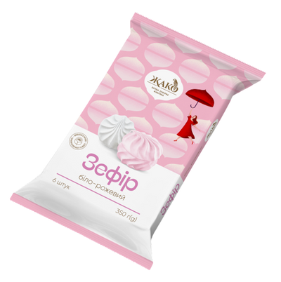 MARSHMALLOW WHITE-PINK 10/350GR ZHAKO N1224