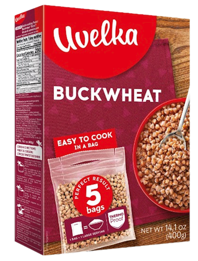 BUCKWHEAT 6/(5X80GR) UVELKA NAH900