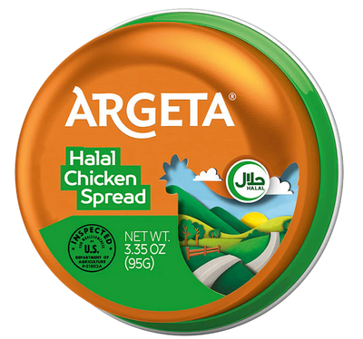 SPREAD CHICKEN HALAL 48/95GR ARGETA N70435