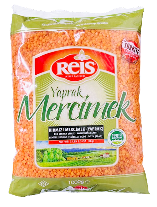 LENTILS RED SPLIT 12/1000GR REIS N5104