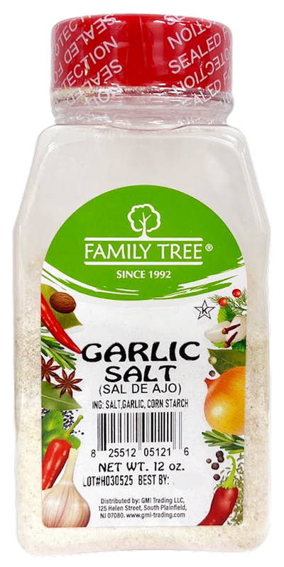 GARLIC SALT 12/13OZ FAMILY TREE
