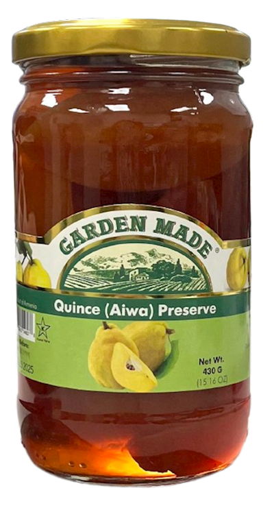 PRESERVES QUINCE 12/430GR GARDEN MADE N27