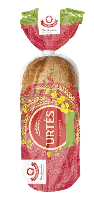 BREAD WHEAT LOAF CLASSIC 5/400GR LITHUANIA N227226
