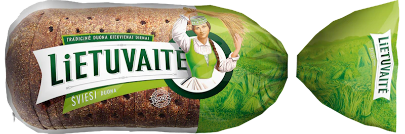 BREAD LIETUVAITE LIGHT SLICED 5/800GR LITHUANIA N218083