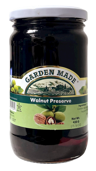 PRESERVE WALNUT 12/430GR GARDEN MADE N29