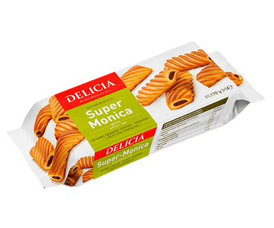 BISCUITS BUTTER W/APPLE JAM SUPER MONICA 12/170GR DELICIA