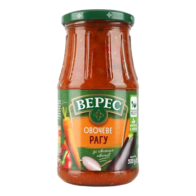 VEGETABLE RAGOUT 12/500GR VERES UKRAINE