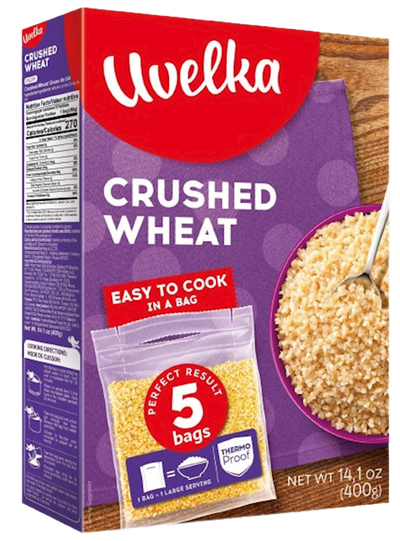 WHEAT GRAIN (PSHENICHNAYA) 6/(5X80GR) UVELKA  NAH915