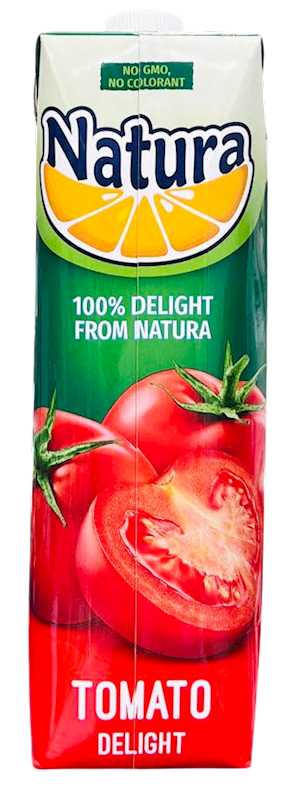 JUICE TOMATO 100% 12/1L NATURA