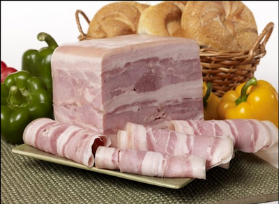 BACON LOAF W/PORK SHANKS /BOCZEK PRASOWANY WYS 6/40LB LOOSE GALICJA  N80