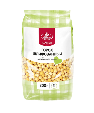 PEAS WHOLE DRY 12/800GR AGRO-ALLIANCE