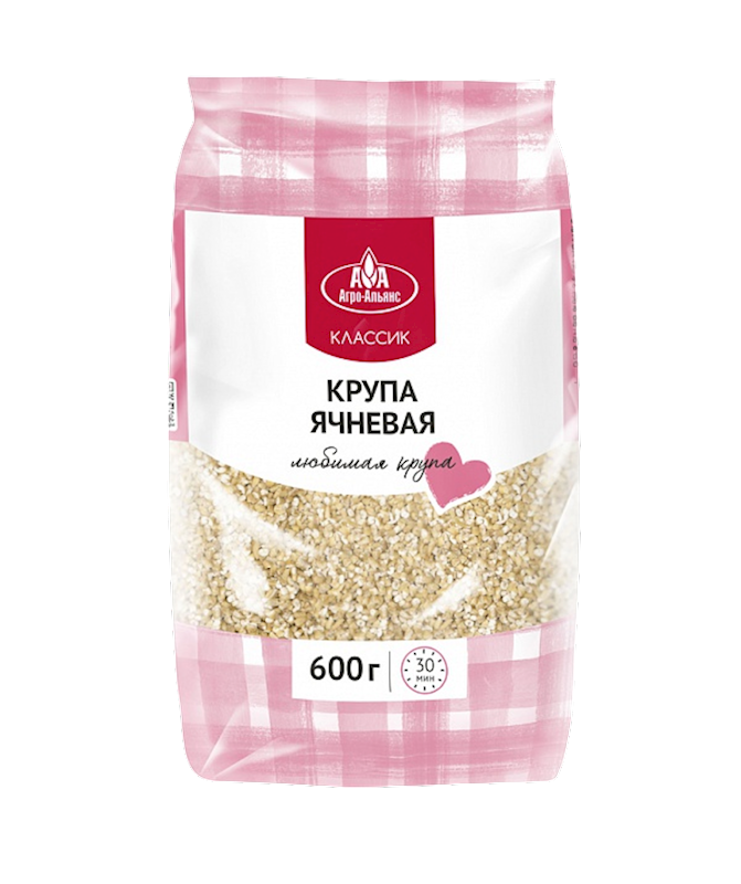 BARLEY PEELED 12/600GR AGRO-ALLIANCE