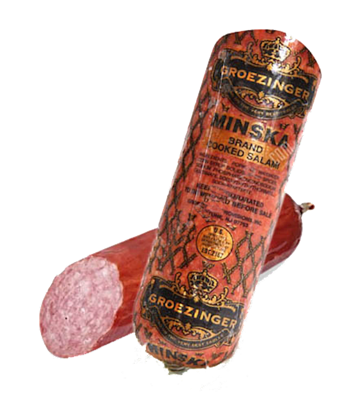 SALAMI MINSKAYA 1/1.4LB  GROEZINGER N91704/RCS