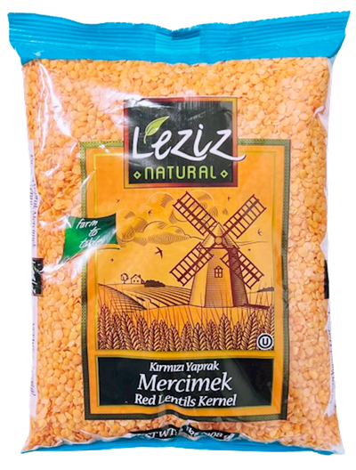 LENTILS RED KERNEL 12/908GR LEZIZ N5544