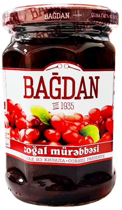 PRESERVE CORNEL 6/400G BAGDAN  AZERBAIJAN N31117/4