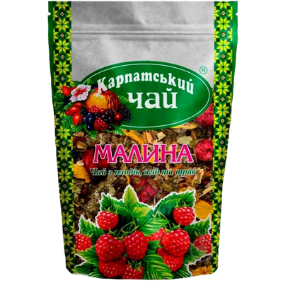 TEA RASPBERRY 16/100GR CARPATHIAN TEA UKRAINE