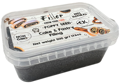 FILLER POPPY SEEDS CLASSIC PASTE 15/500GR UKRAINE