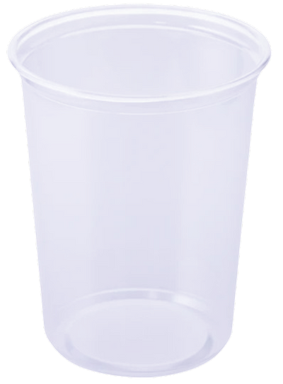CONTAINER ROUND TALL PLASTIC CLEAR 500/32OZ HOME FRESH N22373