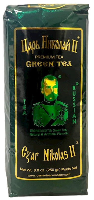 TEA GREEN PREMIUM NIKOLAS II (LOOSE) 12/250GR SRI-LANKA NCN3638