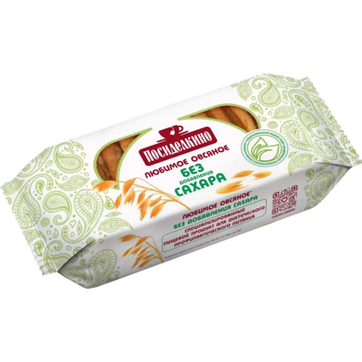 COOKIES OATMEAL MALTITOL 15/170GR POSIDELKINO RUSSIA N109