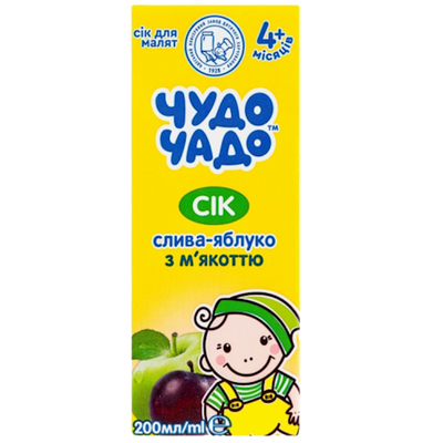 NECTAR PLUM&APPLE W/PULP 18/0.2L CHUDO CHADO