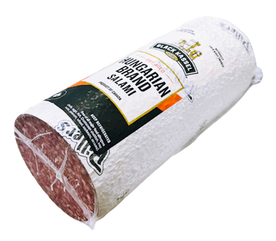 SALAMI HUNGARIAN WIDE SHORT 1/2.7LB PILLERS BLACK KASSEL N711/90514
