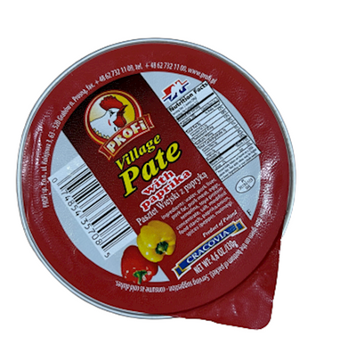 PATE VILLAGE W/PAPRIKA 12/130GR PROFI N061H/113(6)