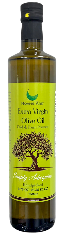 OIL OLIVE EXTRA VIRGIN 15/750ML NOAH'S ARK