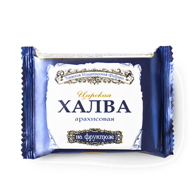 HALVA PEANUTS FRUCTOSE  20/180GR AZOVSKAYA