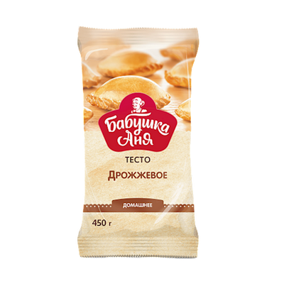 DOUGH YEAST FROZEN 7/450GR BABUSHKA  ANYA N3132