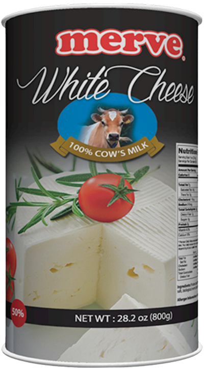 FETA WHITE CHEESE IN BRINE 50% 6/800GR MERVE NETHERLAND N6287