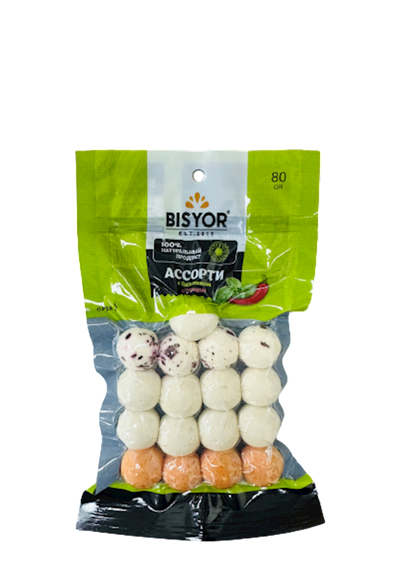 BIO KURT ASSORTED CLASSIC, BASIL AND CHILI  BISYOR 20/75GR UZBEKISTAN