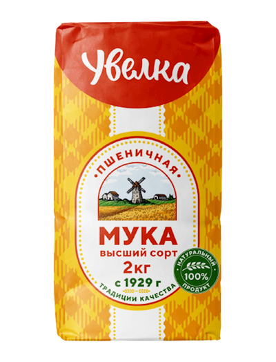 FLOUR WHEAT HIGH GRADE 6/2KG UVELKA N2073/32506/701