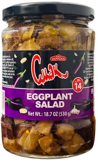 EGGPLANT SALAD 12/530GR CMAK DOVGAN BULGARIA NUS33040530