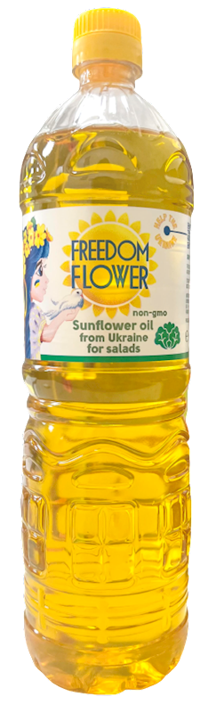 OIL SUNFLOWER UNREFINED FREEDOM FLOWER 15/1L UKRAINE