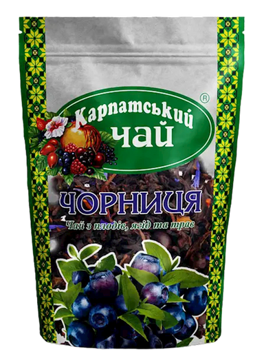 TEA BLUEBERRY 16/100GR CARPATHIAN TEA UKRAINE