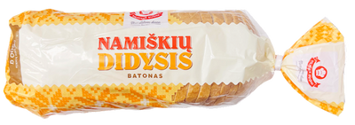 BREAD BATON WHEAT NAMISKIU DIDYSIS SLICED 3/500GR LITHUANIA N224550