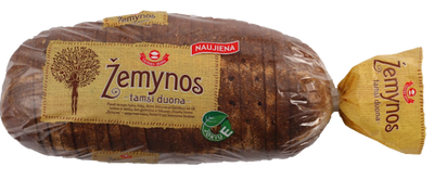 BREAD ZEMYNA RYE DARK 5/800GR LITHUANIA N219719