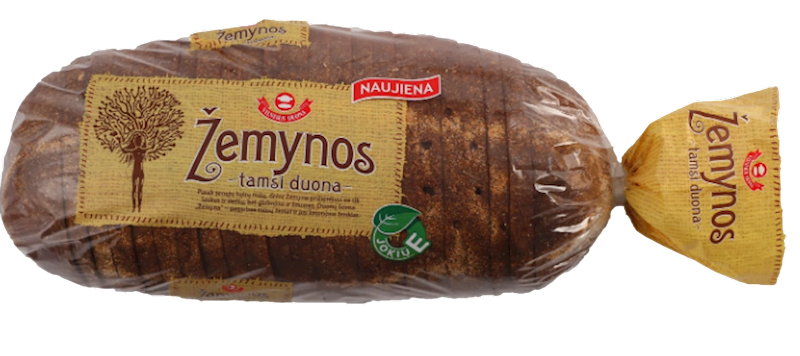 BREAD ZEMYNA RYE DARK 5/800GR LITHUANIA N219719