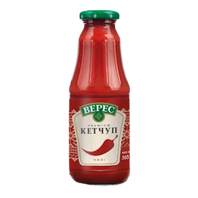 KETCHUP CHILI PREMIUM 16/365GR VERES UKRAINE