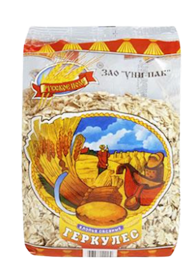 OATMEAL FLAKES EXTRA 12/350GR RUSSKOE POLE
