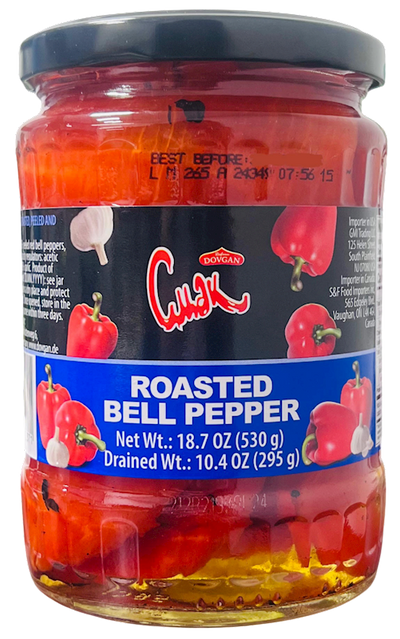 BELL PEPPER ROASTED 12/530GR CMAK DOVGAN BULGARIA NUS41090580