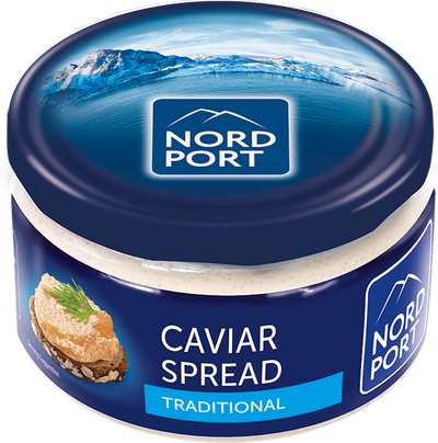 SPREAD CAVIAR TRADITIONAL 6/180GR NORD PORT NNP5270
