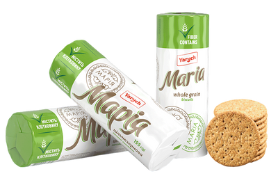 BISCUITS MARIA WHOLE GRAIN 35/155GR YARYCH UKRAINE