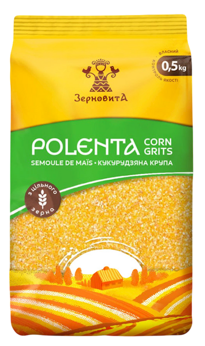 CORN GRITS (POLENTA) 10/500GR ZERNOVYTA