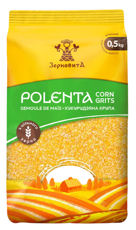 CORN GRITS (POLENTA) 10/500GR ZERNOVYTA